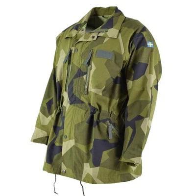 Svéd Splinter Camouflage Army Heavy M90 Military Field dzseki